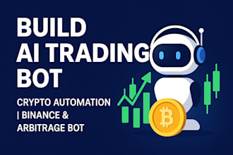 build ai trading bot, crypto trading bot, ai bot, arbitrage trading bot, binance
