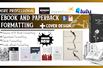 do book manuscript formatting, book editing and proofreading, academic writing