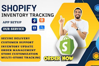 setup inventory tracking parcel panel 17track  track123 trackingmore synctrack
