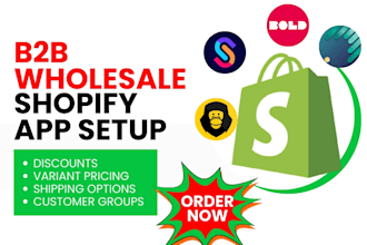 setup shopify b2b wholesale sparklayer gorilla bss sami bold wholster clay app