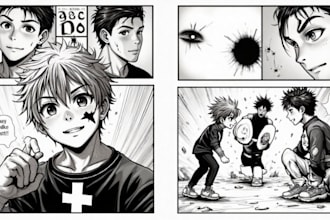 do comic manga art illustration comic book illustration manga panel light novel