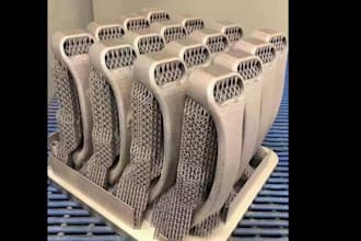 create stl file, model it rapid prototype it and ship it to you
