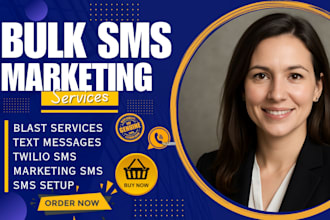 send bulk sms marketing, twilio, text messages to your target audience