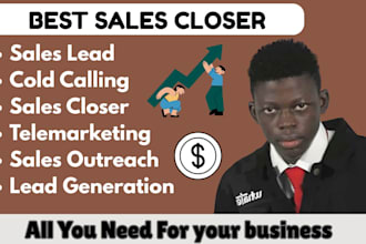 be your commission based sales representative sales closer for your b2b business