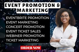do event promotion, eventbrite marketing, webinar concert, resident advisor