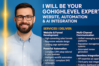 be your gohighlevel ghl automation virtual assistant