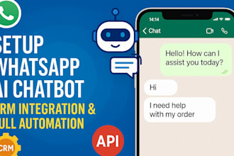 setup whatsapp ai chatbot automate whatsapp with ai chatbot api integration CRM