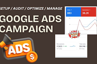 google ads adwords search ads audit ppc campaign manager tracking analytic setup