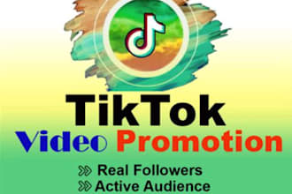 do tiktok marketing, help you promote and grow your followers organically