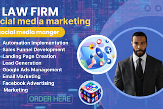 be your legal practice lawyer notary and lawyer social media marketing manager