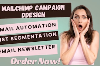 do mailchimp campaign design email campaign newsletter automation cold email