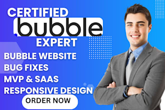 develop bubble io app bubble website bubble marketplace mvp as bubble developer