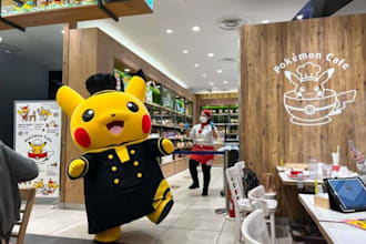 make successful reservation for pokemon cafe or kirby cafe in japan
