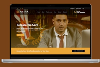 design notary website notary landing page attorney, notary, lawyer website