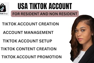 create USA tiktok account, tiktok us account for non resident
