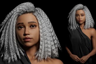 design realistic stylized 3d character 3d metahuman rigging in unreal engine