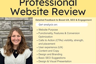 review your website to boost SEO and engagement