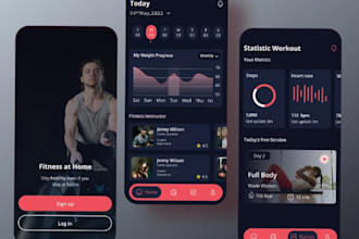 develop fitness app, gym app, workout app, ai fitness app, fitness website