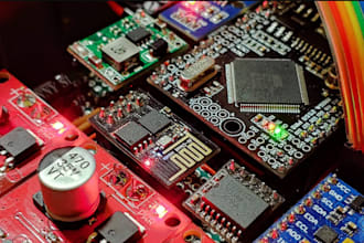 arduino esp32 esp8266 stm32 programming iot projects circuit design pcb firmware