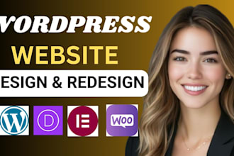 create wordpress website design, redesign wordpress business website development