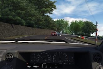 design your livery car, track for assetto corsa, beamng