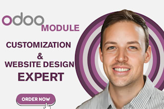 customize, configure odoo modules, fix errors and bugs, install odoo website