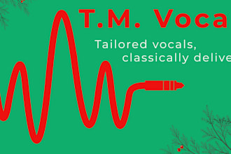 provide classic christmas singing vocals for your holiday themed video or event