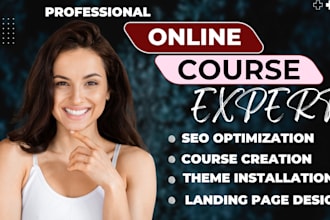 develop moodle elearning website and customization bug fix lms website learndash