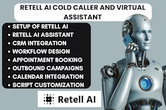 setup make com automation, retell ai, ai cold caller, ai call assistant