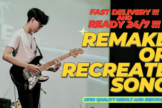 produce or remake any song in any genre