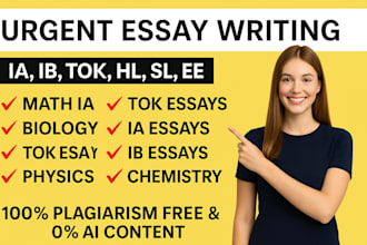 write,check and edit urgent extended essay writing ia hl sl ib
