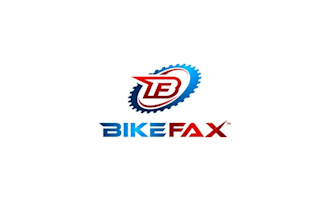 design bike fax cyclists motorcycle riders logo