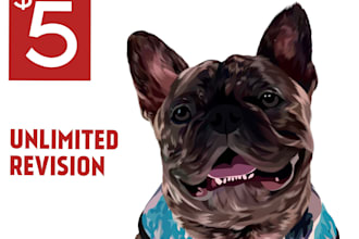 draw your pet into a vector illustration