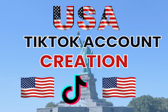 create USA tiktok account UK tiktok account US tiktok account for non resident