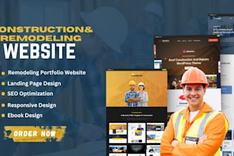 construction website design construction website redesign construction website