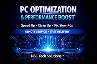 professionally optimize your windows PC or laptop