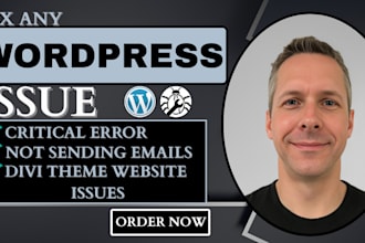 fix wordpress errors, elementor issues, woocommerce bugs or site problems