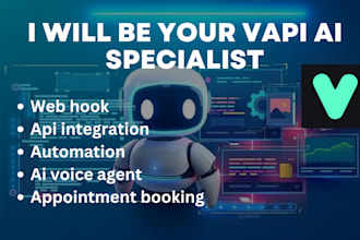 build make scenario for vapi develop voice ai agent ai chatbot calling agent