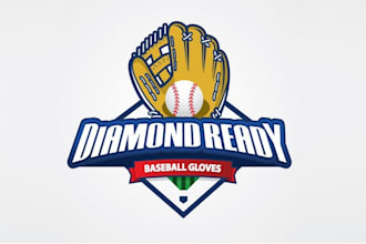 design capturing baseball softball logo