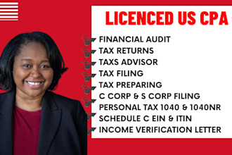 prepare, sign and file your tax returns as a CPA