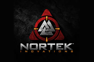 create looking firearms industry logo