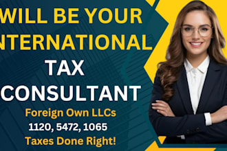 be your trusted international tax advisor for cross border tax solutions