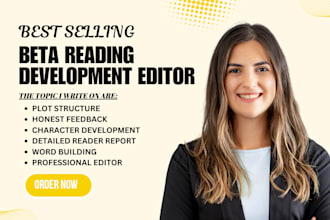 beta read your book, novel, hunt down plot holes developmental book editor