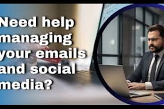 manage your emails and social media handles