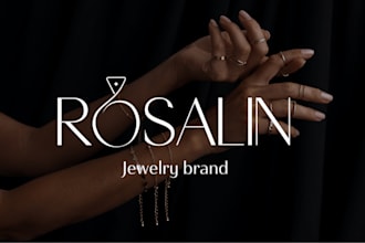 craft stunning jewelry logo that shine with luxury design