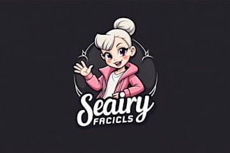 make different fashion mascot logo for your shop with express delivery