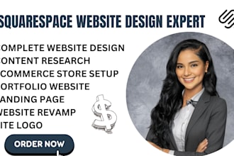 build custom squarespace website