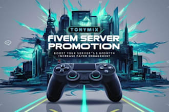 fivem server promotion, fivem server advertisement to get active players