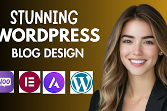 do modern wordpress logistic website wordpress elementor and business website