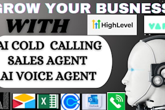 grow your business with ai voice agent, sales agent, ai cold calling and vapi ai